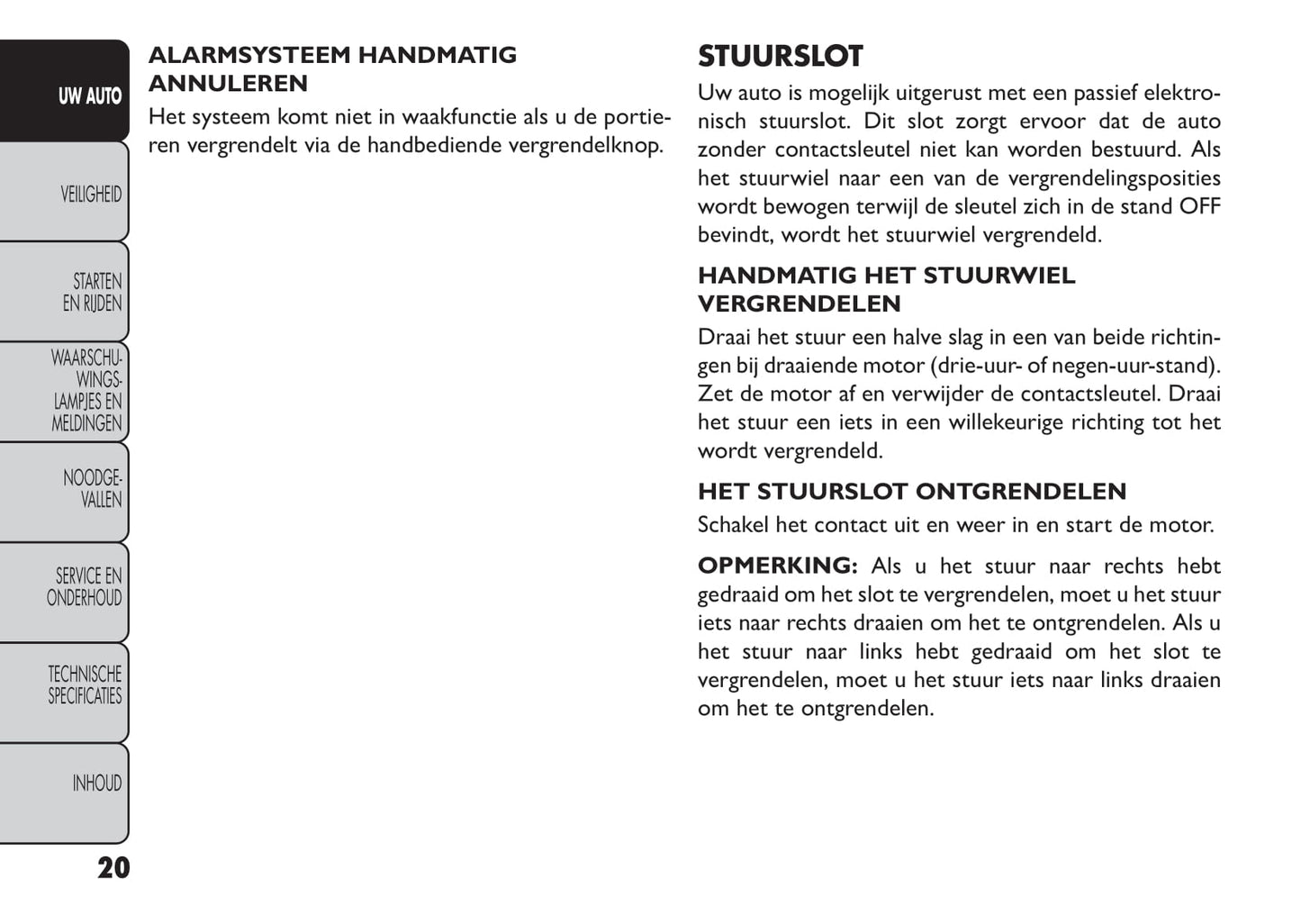 2014-2015 Fiat Freemont Gebruikershandleiding | Nederlands