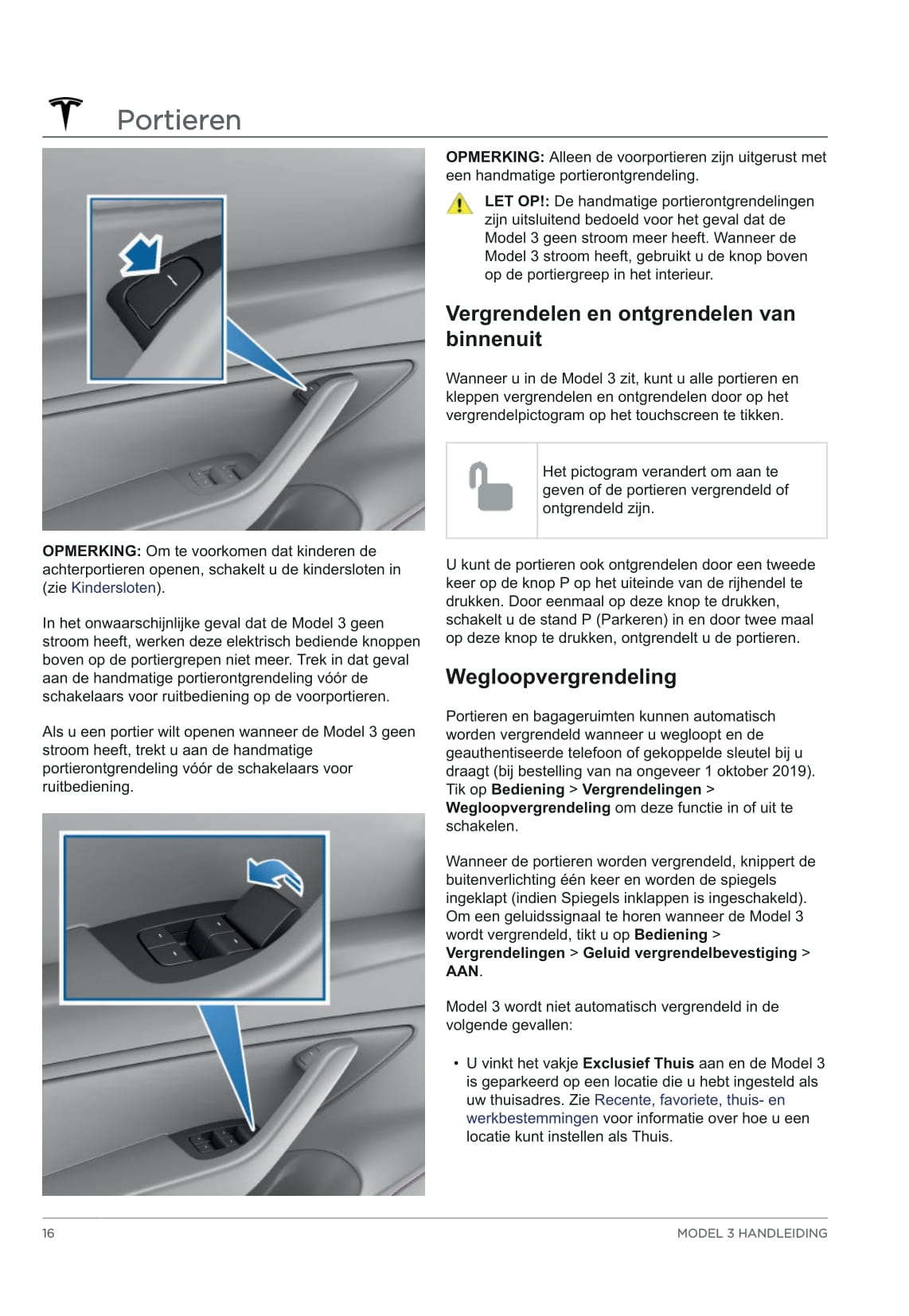 2020 Tesla Model 3 Gebruikershandleiding | Nederlands