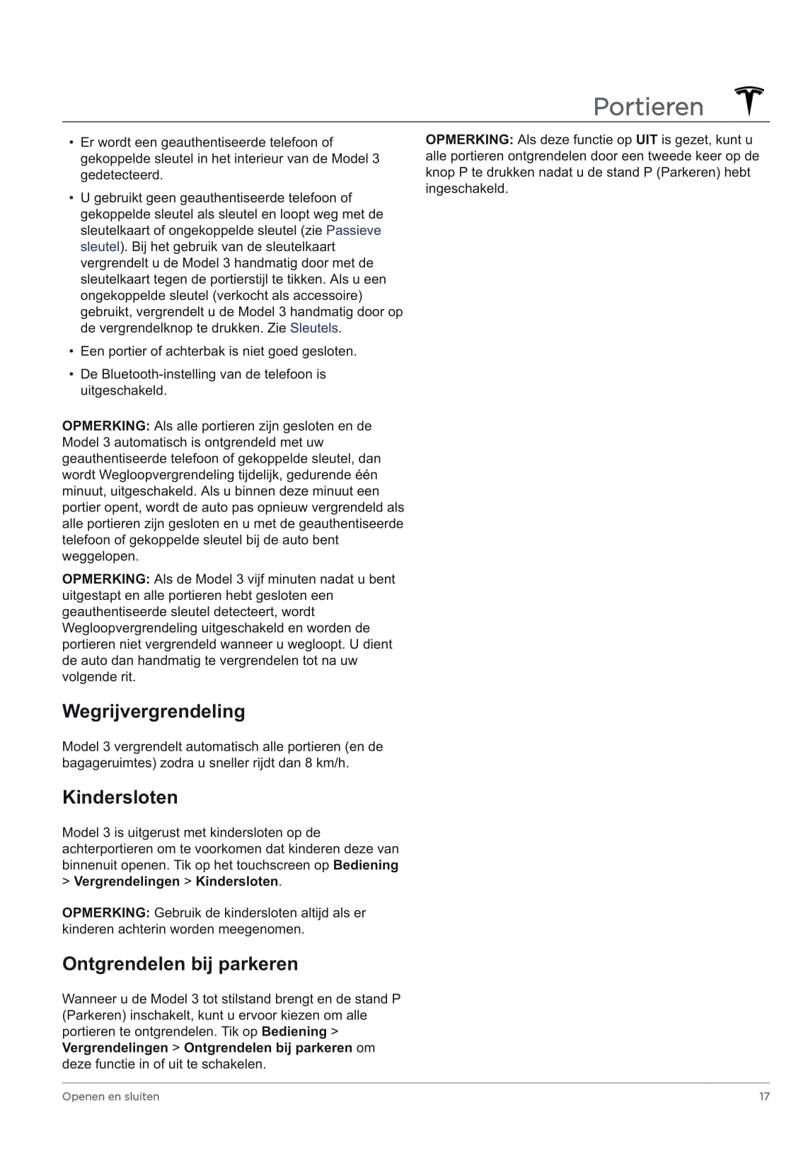 2020 Tesla Model 3 Gebruikershandleiding | Nederlands