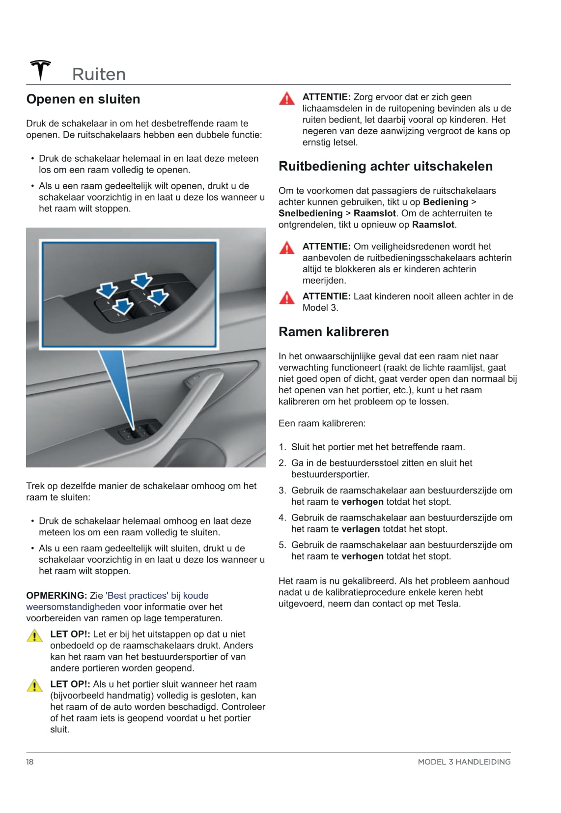 2020 Tesla Model 3 Gebruikershandleiding | Nederlands