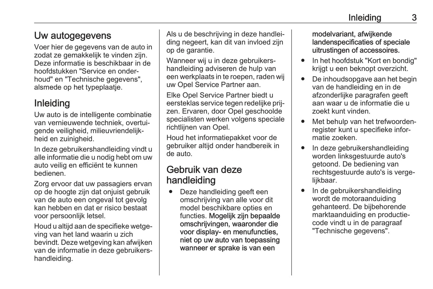 2018-2019 Opel Cascada Gebruikershandleiding | Nederlands