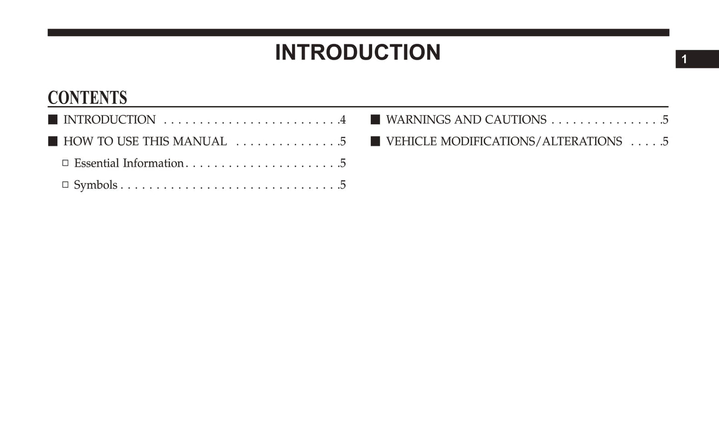 2018 Chrysler Pacifica Owner's Manual | English
