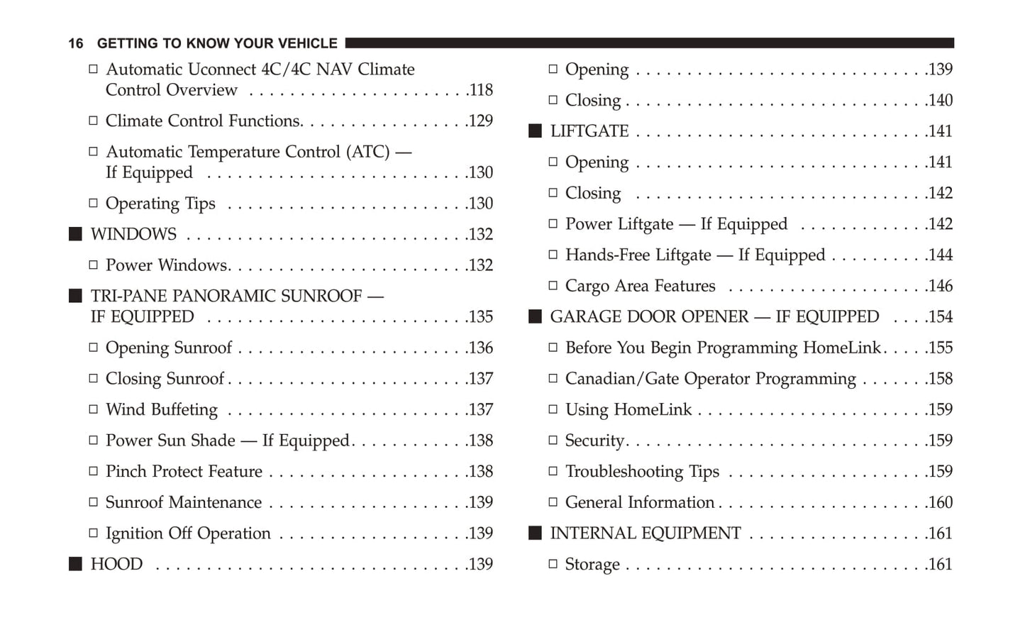 2018 Chrysler Pacifica Owner's Manual | English