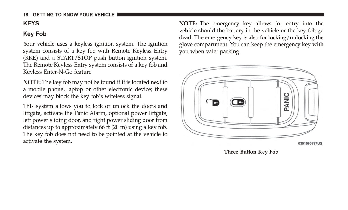 2018 Chrysler Pacifica Owner's Manual | English