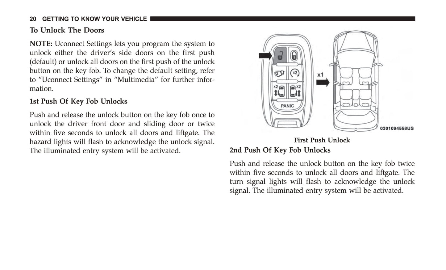 2018 Chrysler Pacifica Owner's Manual | English