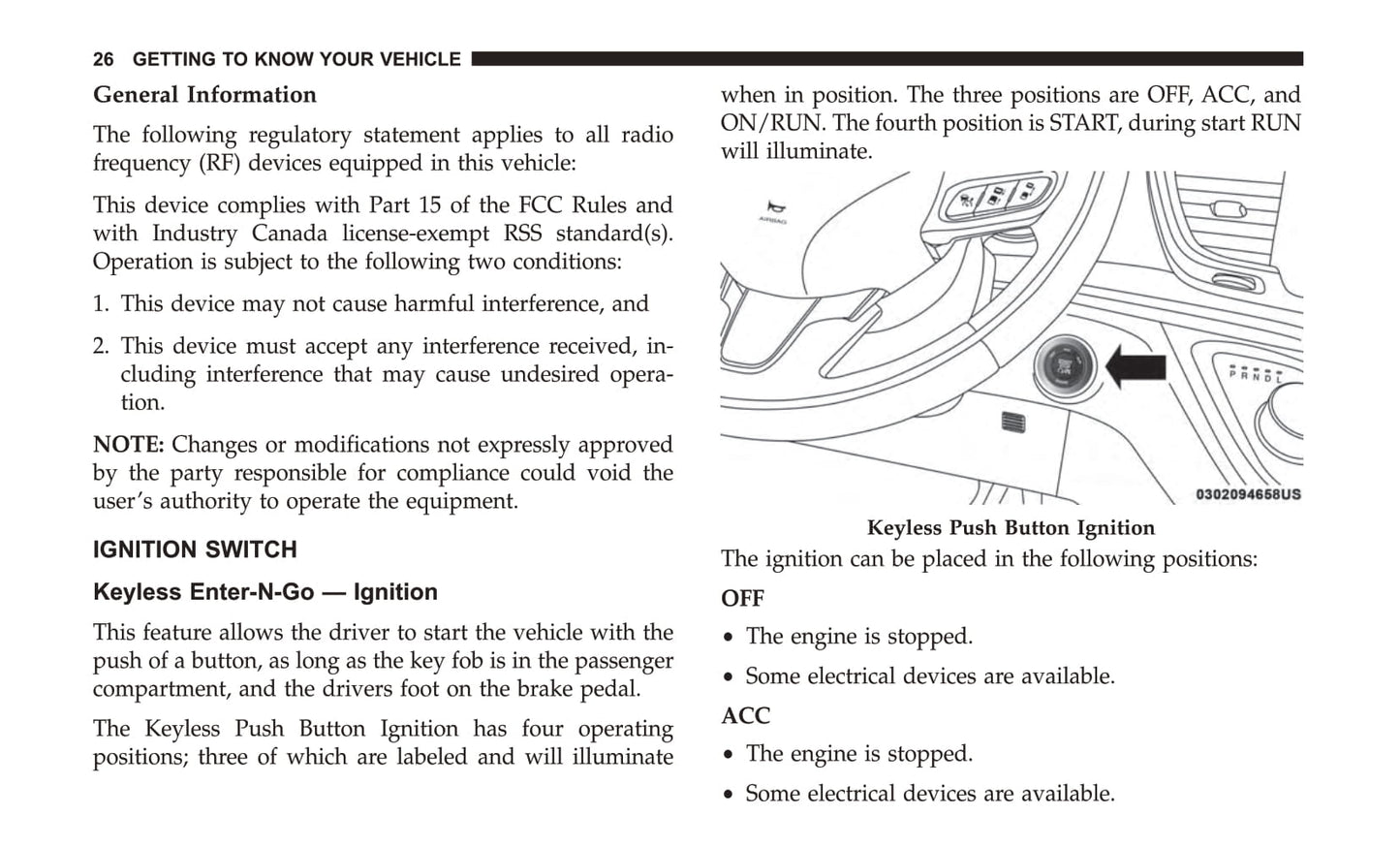2018 Chrysler Pacifica Owner's Manual | English