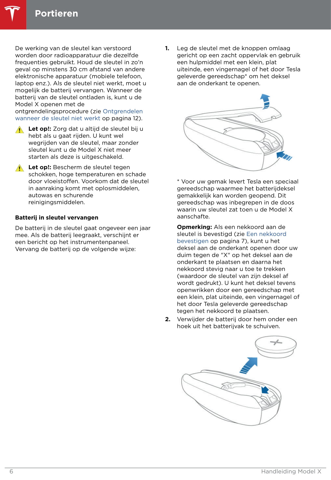 2016-2020 Tesla Model X Gebruikershandleiding | Nederlands