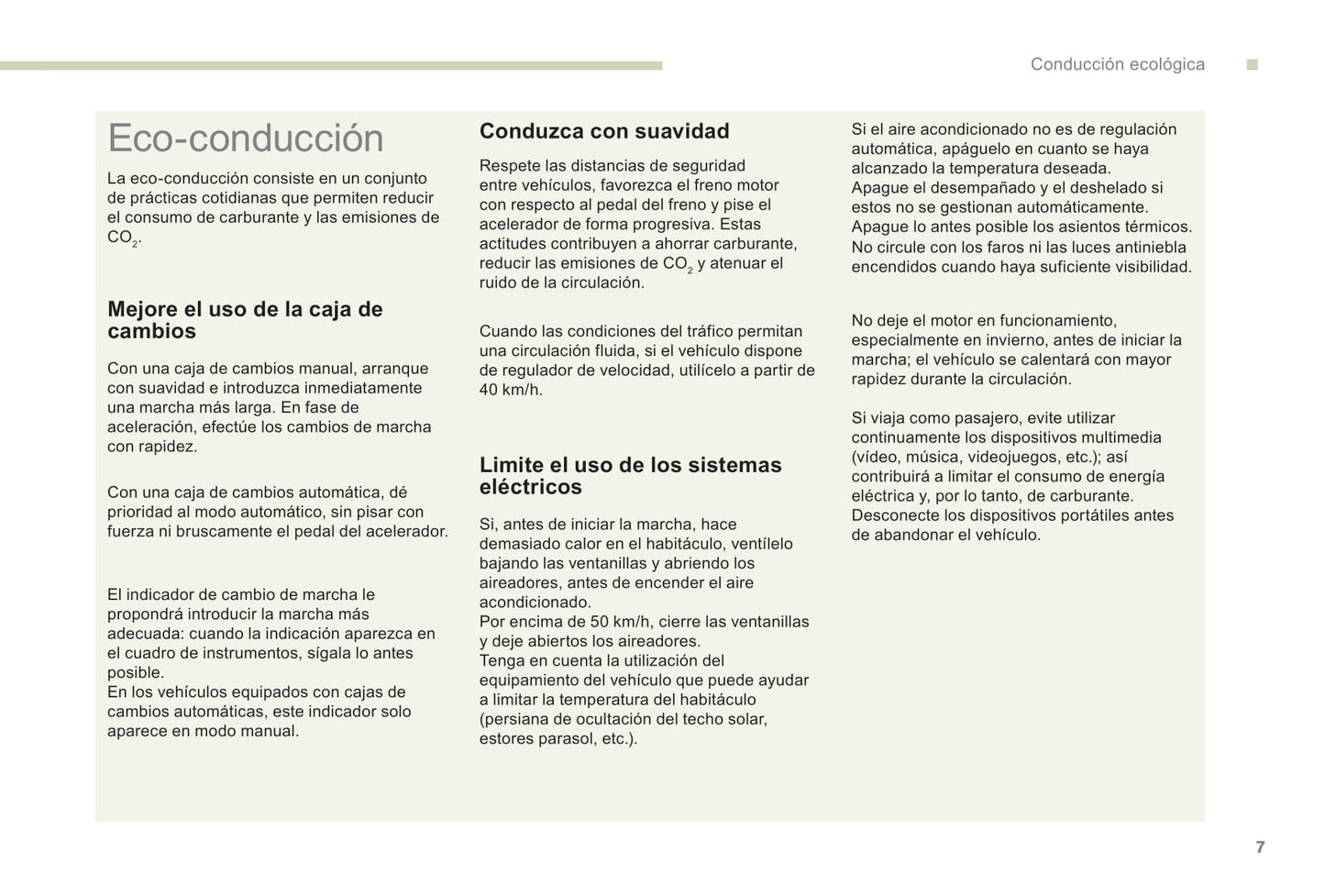 2017-2018 Citroën C4 Owner's Manual | Spanish