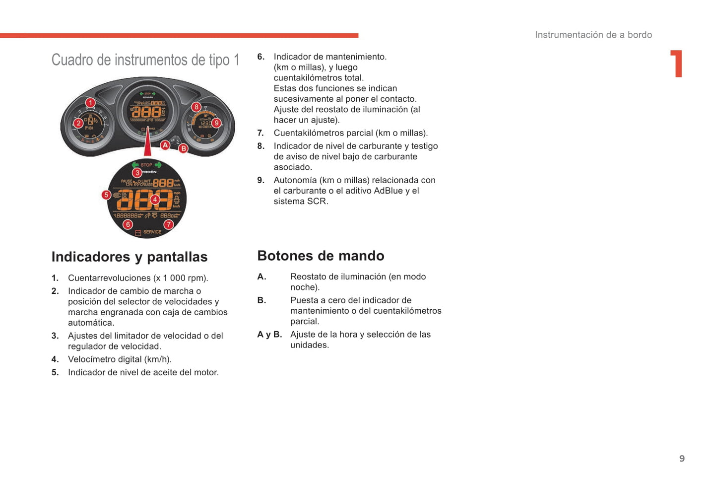 2017-2018 Citroën C4 Owner's Manual | Spanish
