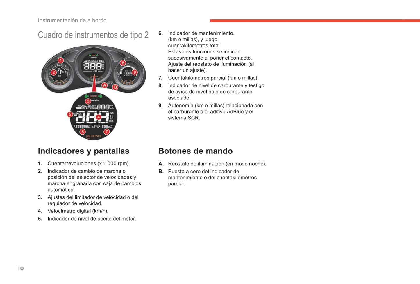 2017-2018 Citroën C4 Owner's Manual | Spanish