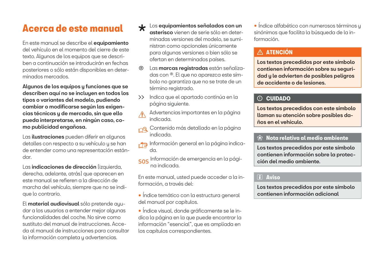 2018-2019 Seat Toledo Owner's Manual | Spanish