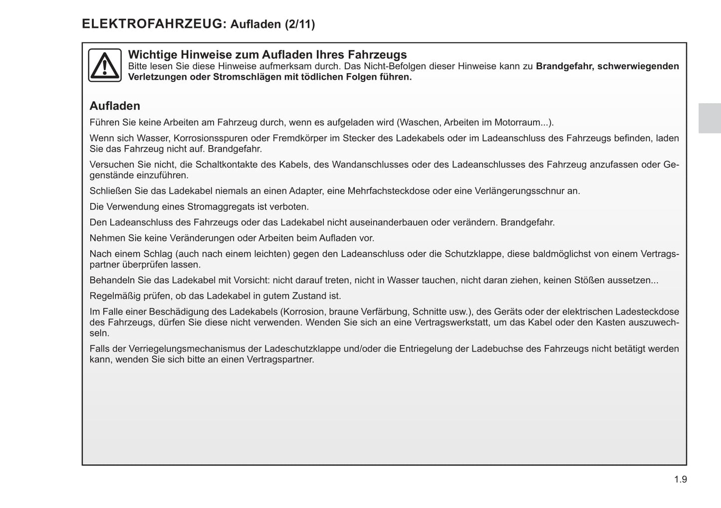 2021-2022 Renault Twingo Z.E. Bedienungsanleitung | Deutsch