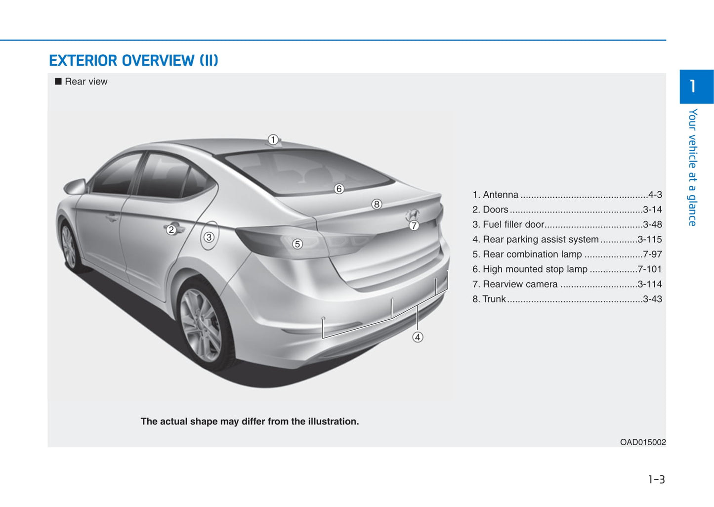 2016-2018 Hyundai Elantra Manuel du propriétaire | Anglais