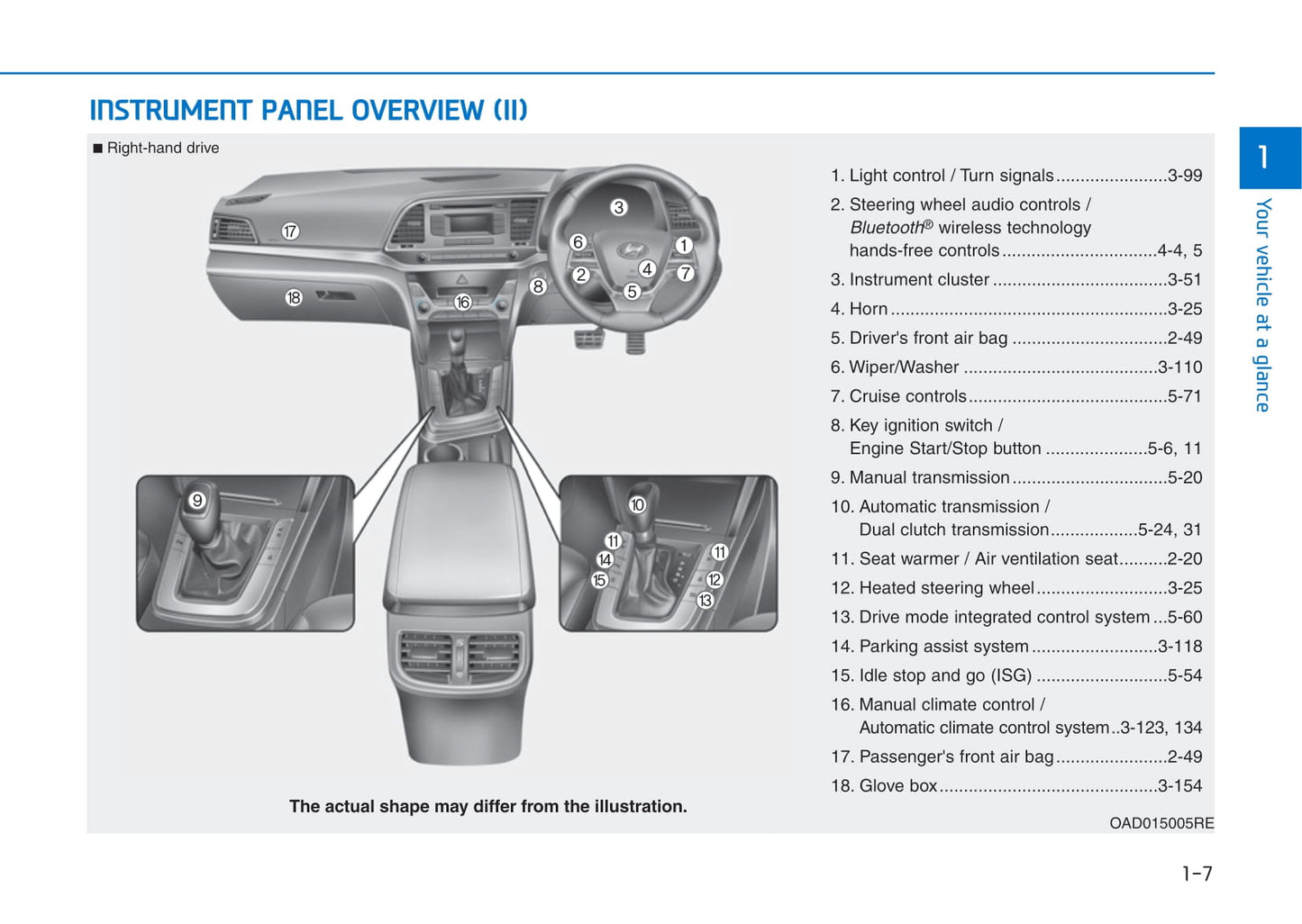 2016-2018 Hyundai Elantra Manuel du propriétaire | Anglais