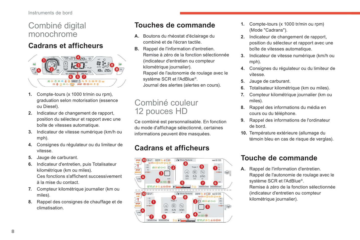 2018-2021 Citroën C4 SpaceTourer/Grand C4 SpaceTourer Owner's Manual | French