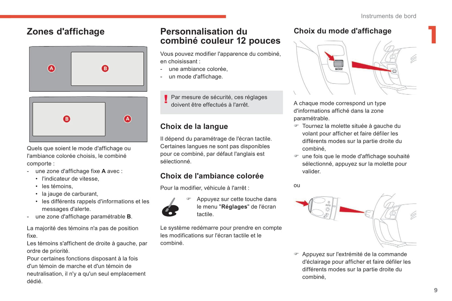 2018-2021 Citroën C4 SpaceTourer/Grand C4 SpaceTourer Owner's Manual | French