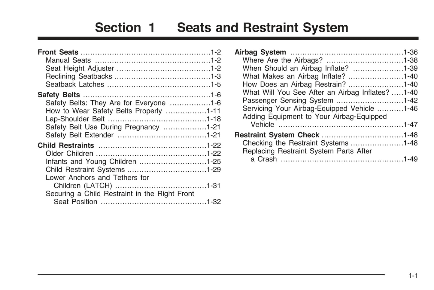 2009 Pontiac Solstice Owner's Manual | English