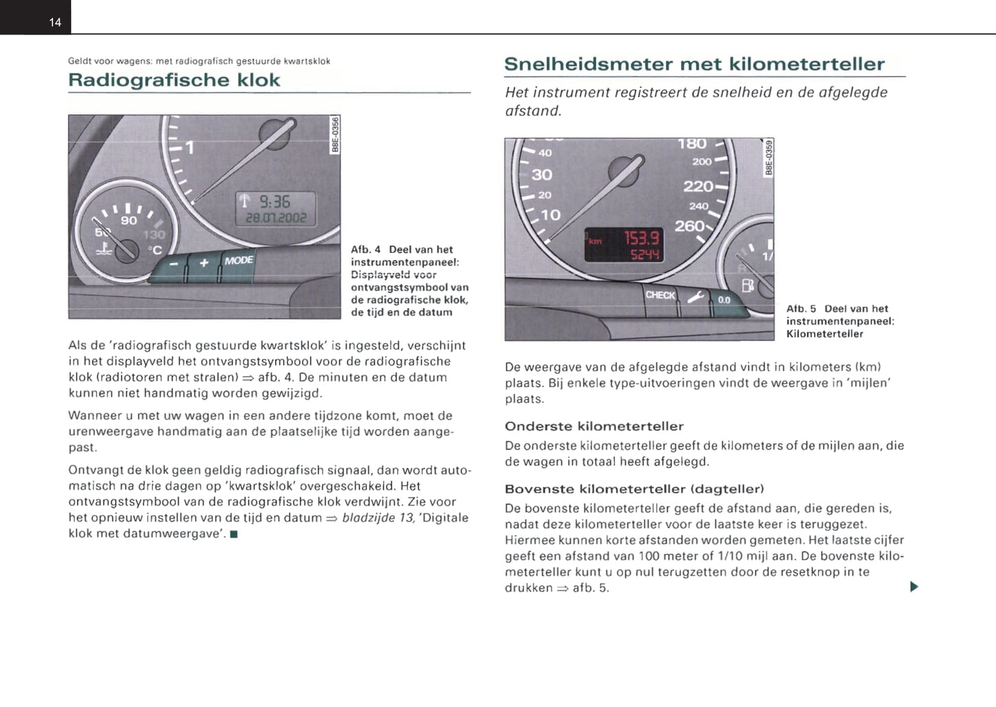 2004-2007 Audi A4 Manuel du propriétaire | Néerlandais