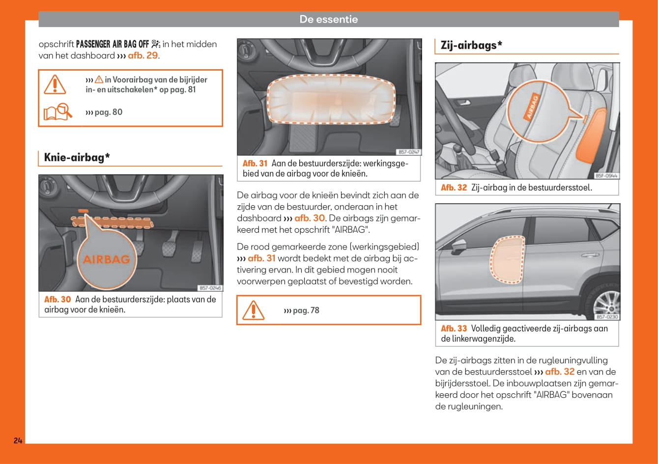 2016-2020 Seat Ateca Manuel du propriétaire | Néerlandais
