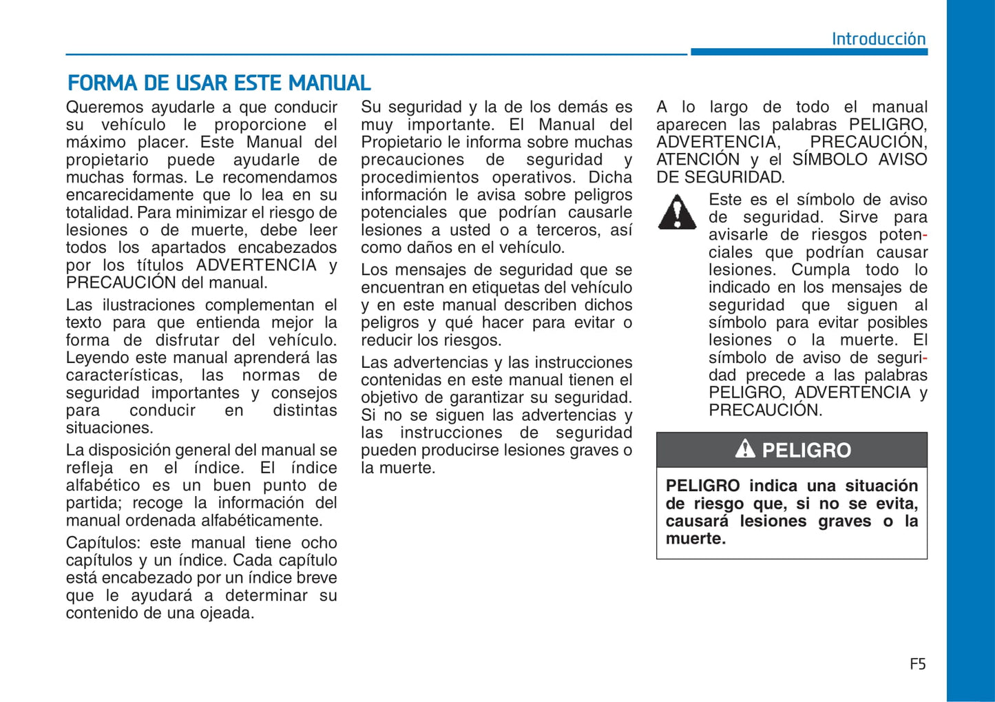 2017-2018 Hyundai Tucson Owner's Manual | Spanish
