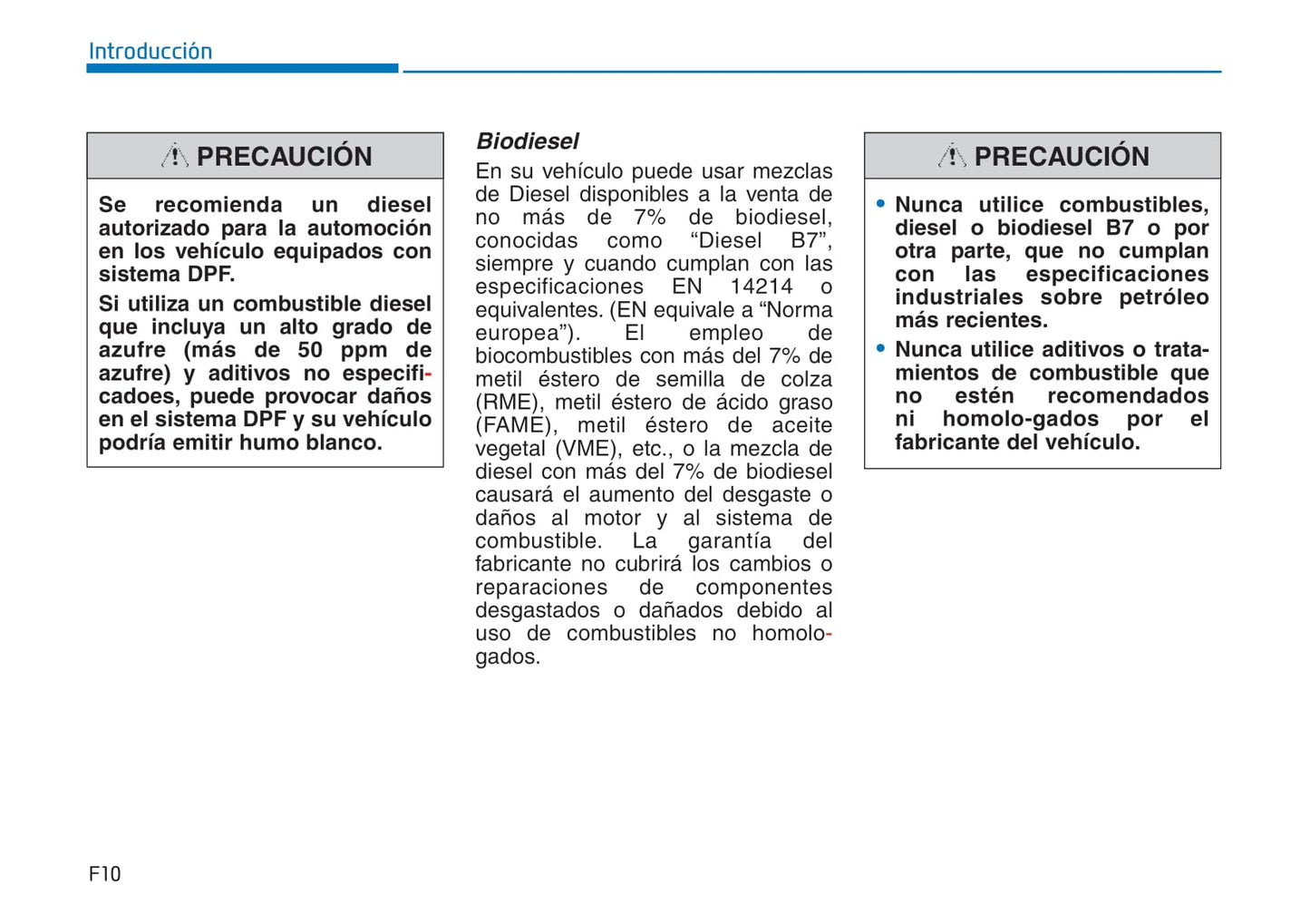 2017-2018 Hyundai Tucson Owner's Manual | Spanish