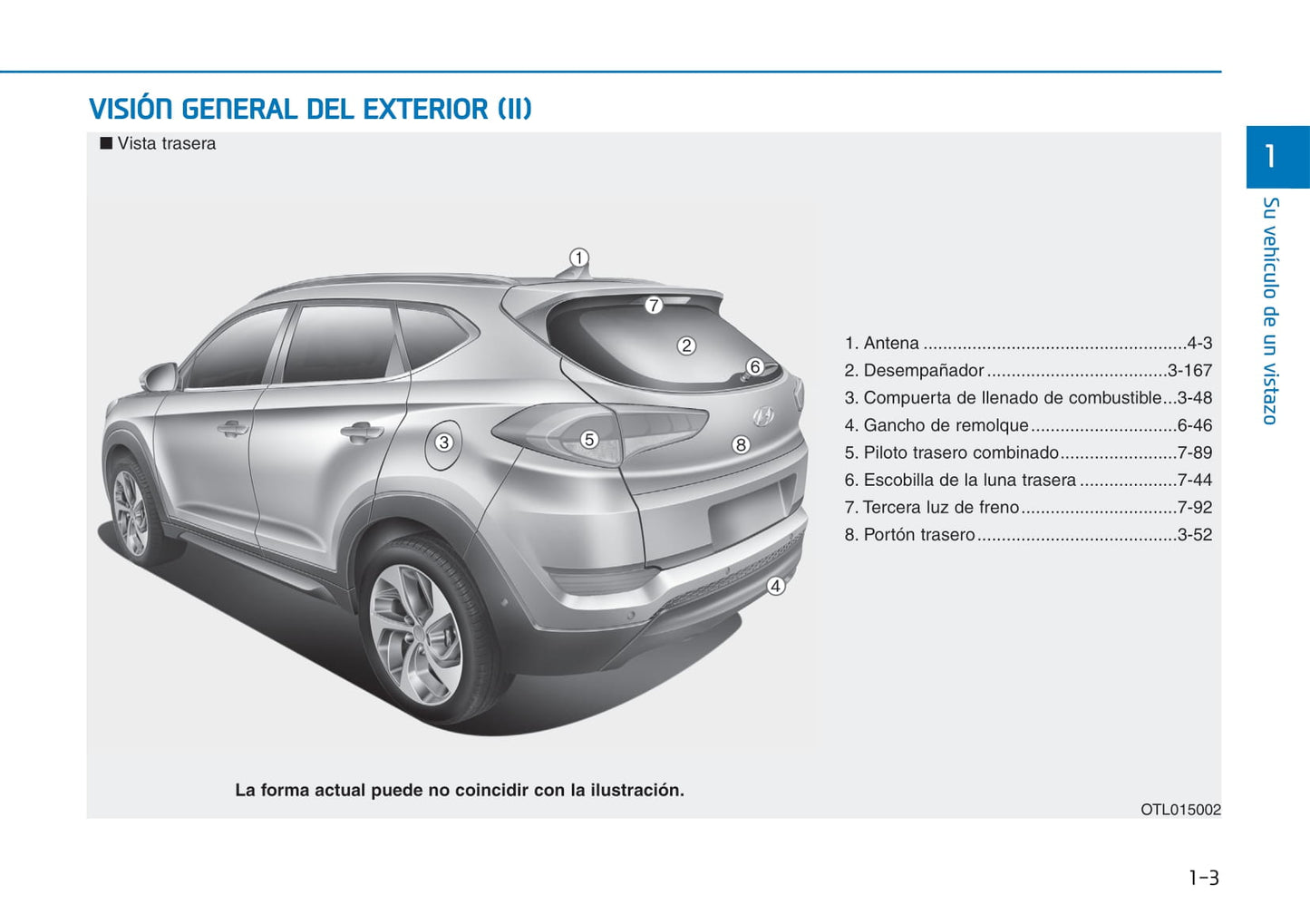 2017-2018 Hyundai Tucson Owner's Manual | Spanish