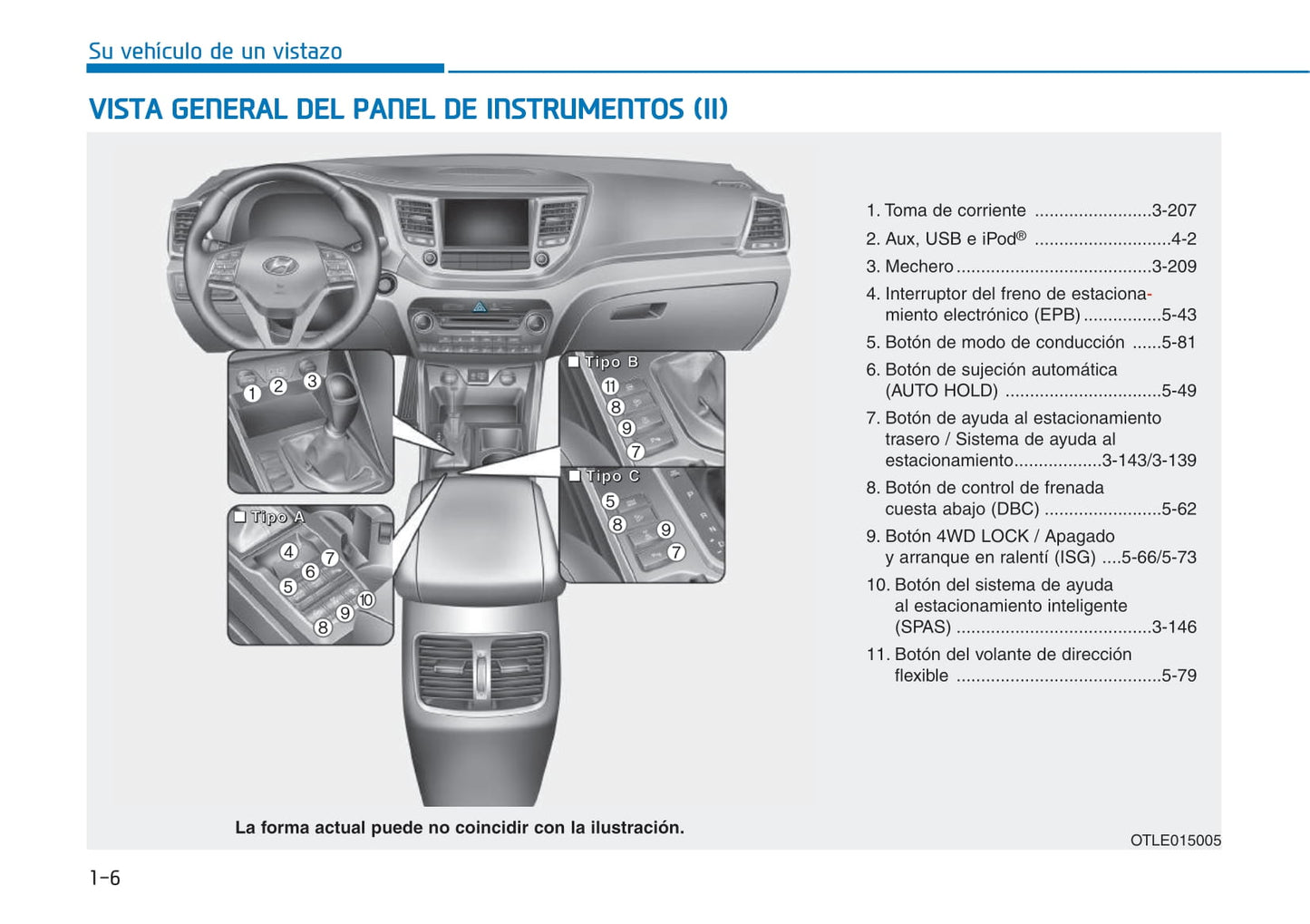 2017-2018 Hyundai Tucson Owner's Manual | Spanish