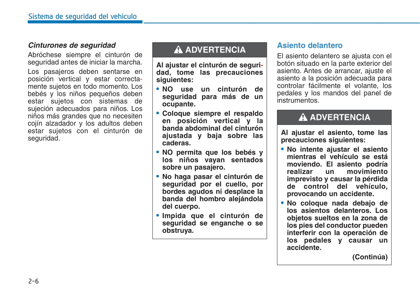 2017-2018 Hyundai Tucson Owner's Manual | Spanish