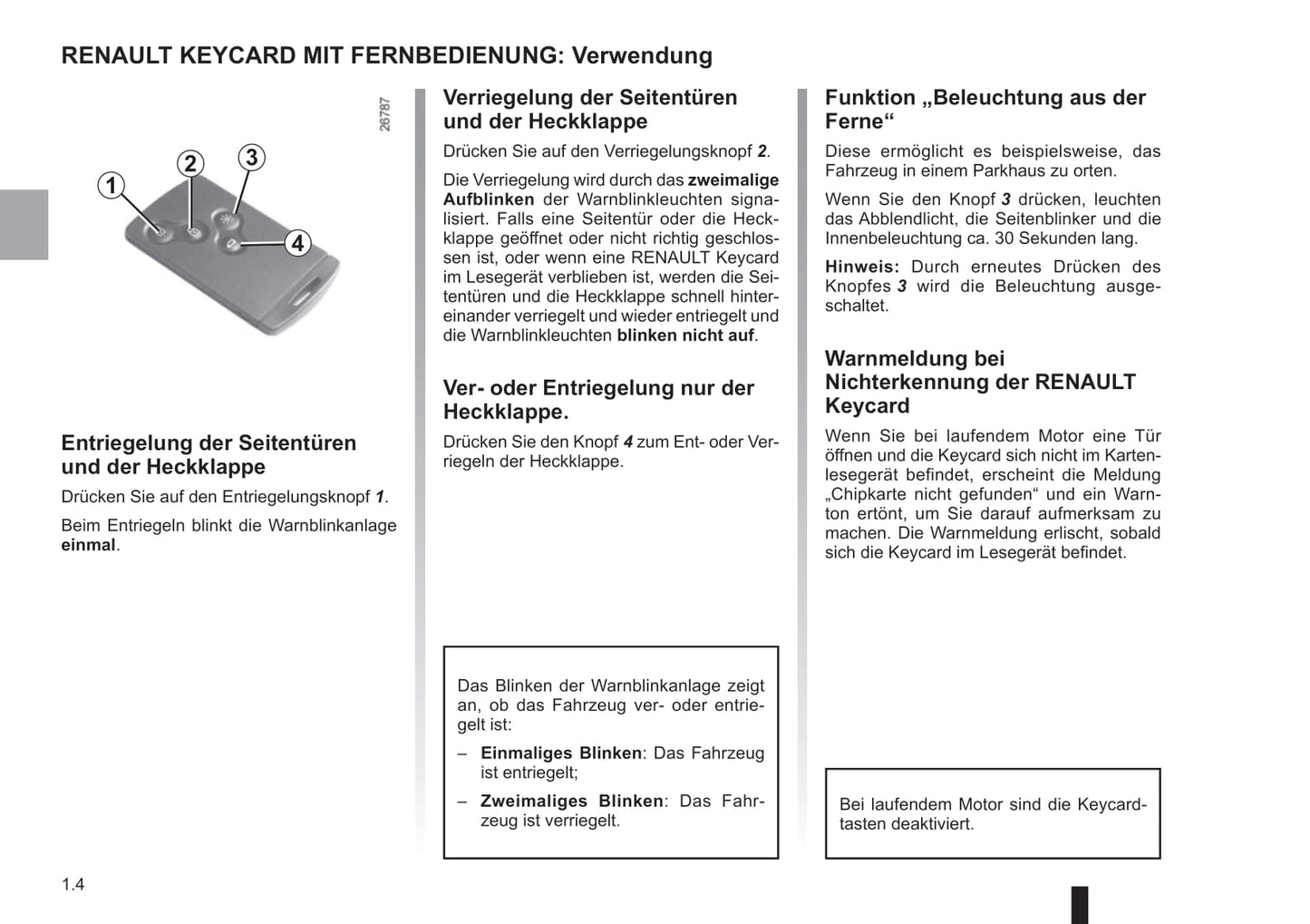 2014-2015 Renault Latitude Bedienungsanleitung | Deutsch