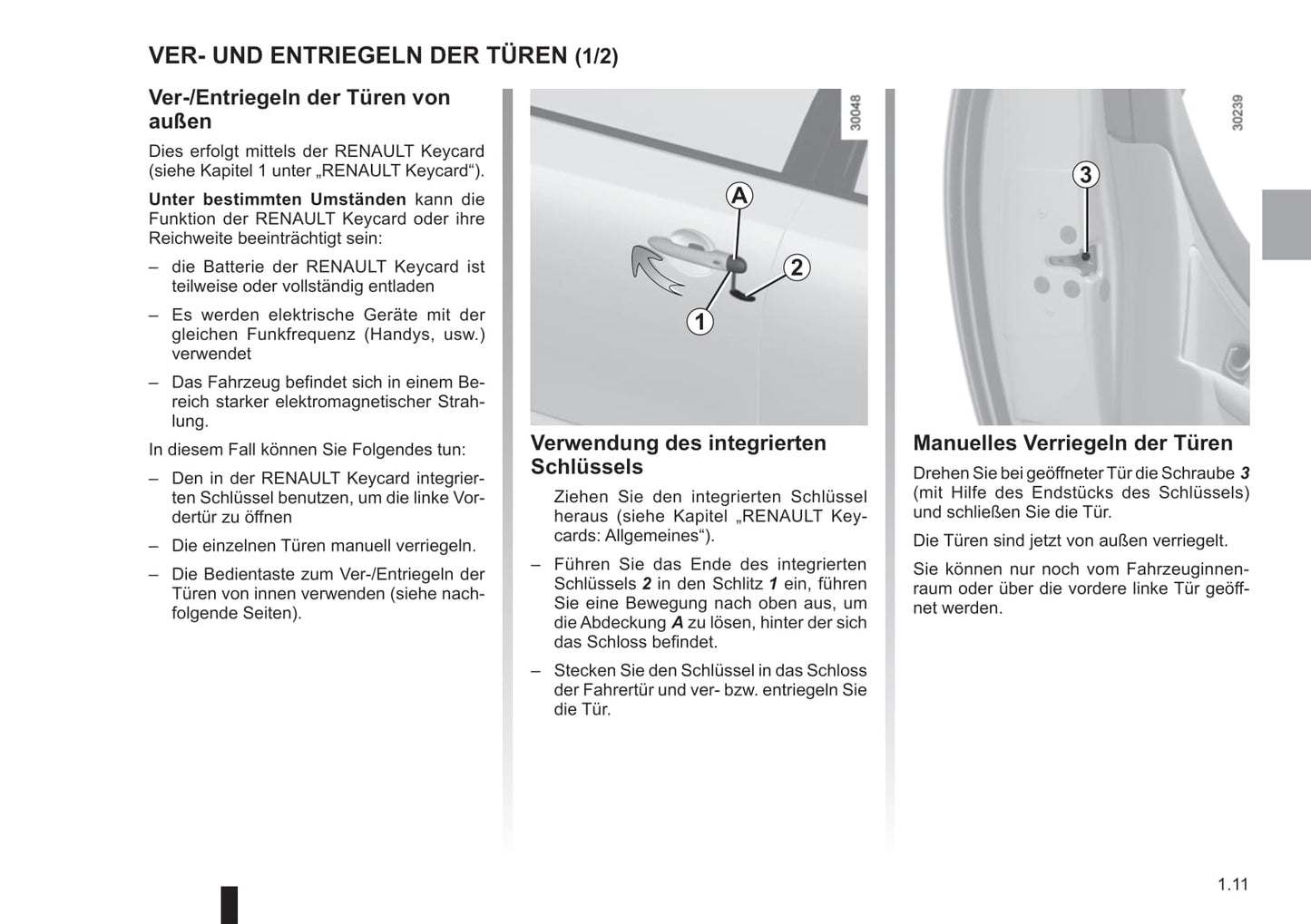 2014-2015 Renault Latitude Bedienungsanleitung | Deutsch