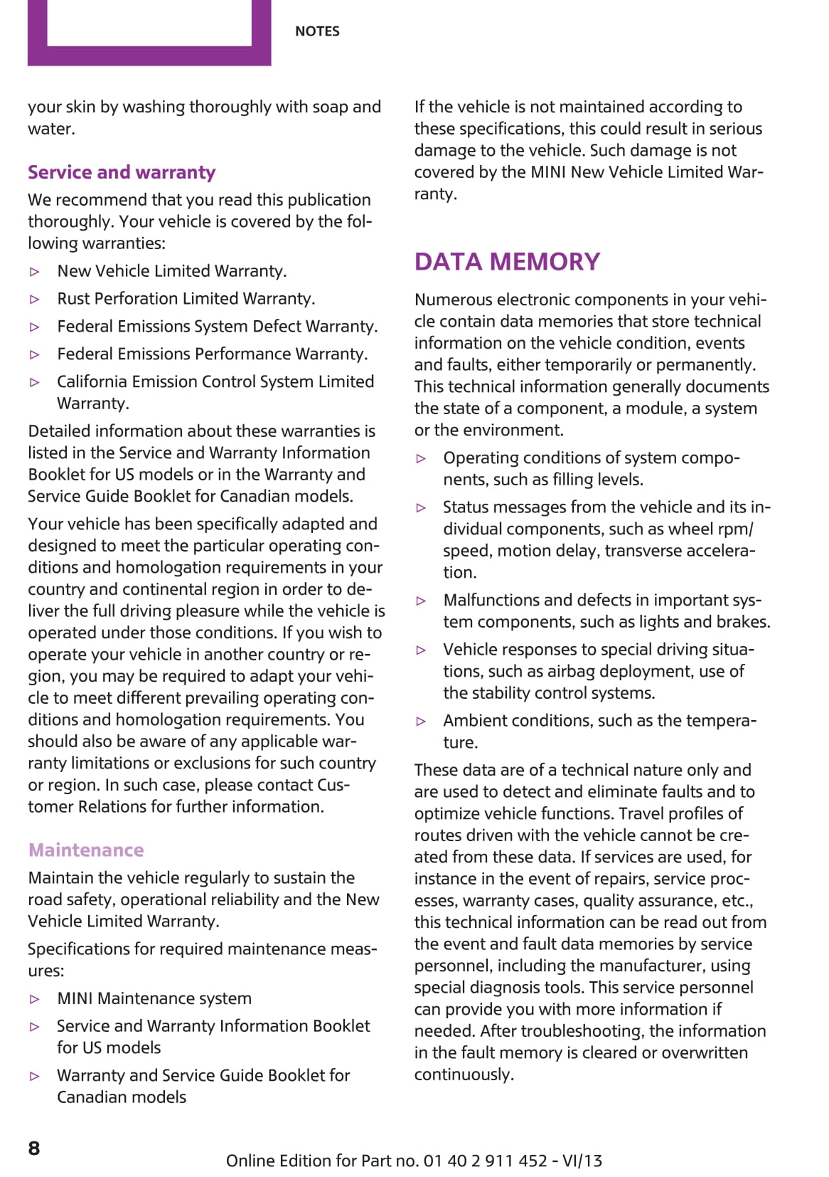 2010-2015 Mini Mini/Mini Clubman Manuel du propriétaire | Anglais