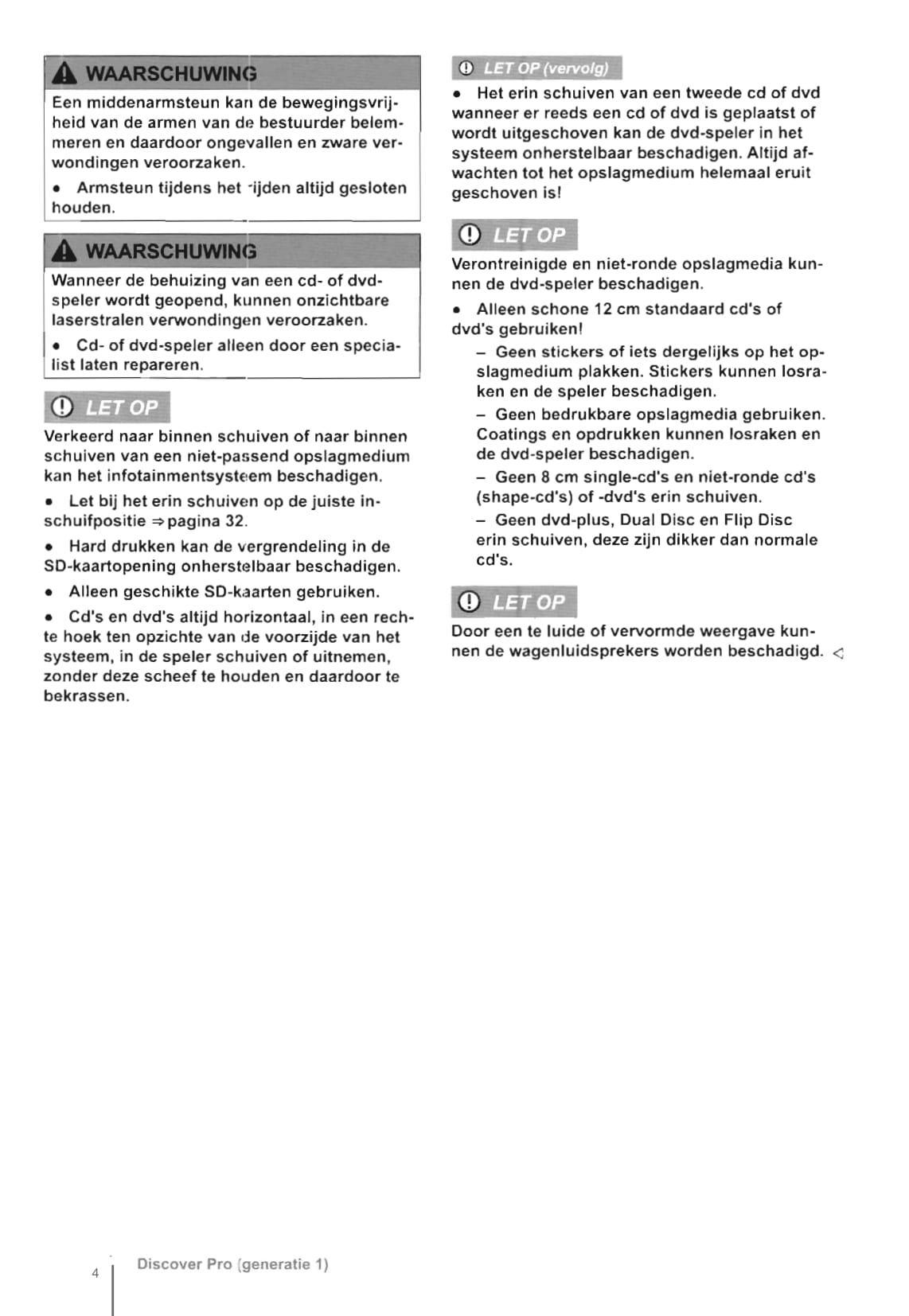 2014 Volkswagen Discover Pro Gebruikershandleiding | Nederlands