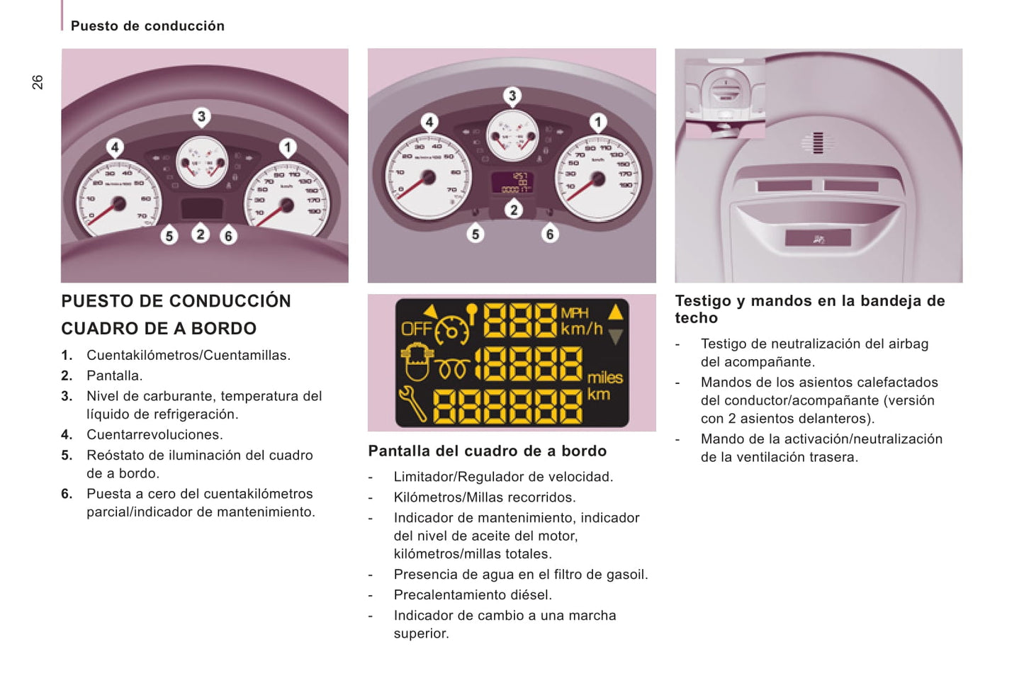 2011-2012 Citroën Jumpy Atlante Bedienungsanleitung | Spanisch