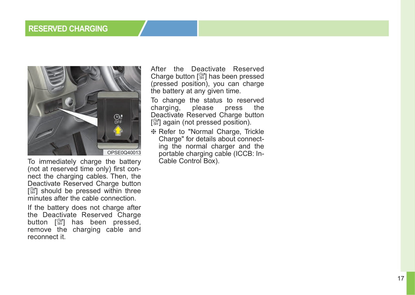 2018 Kia e-Soul Bedienungsanleitung | Englisch