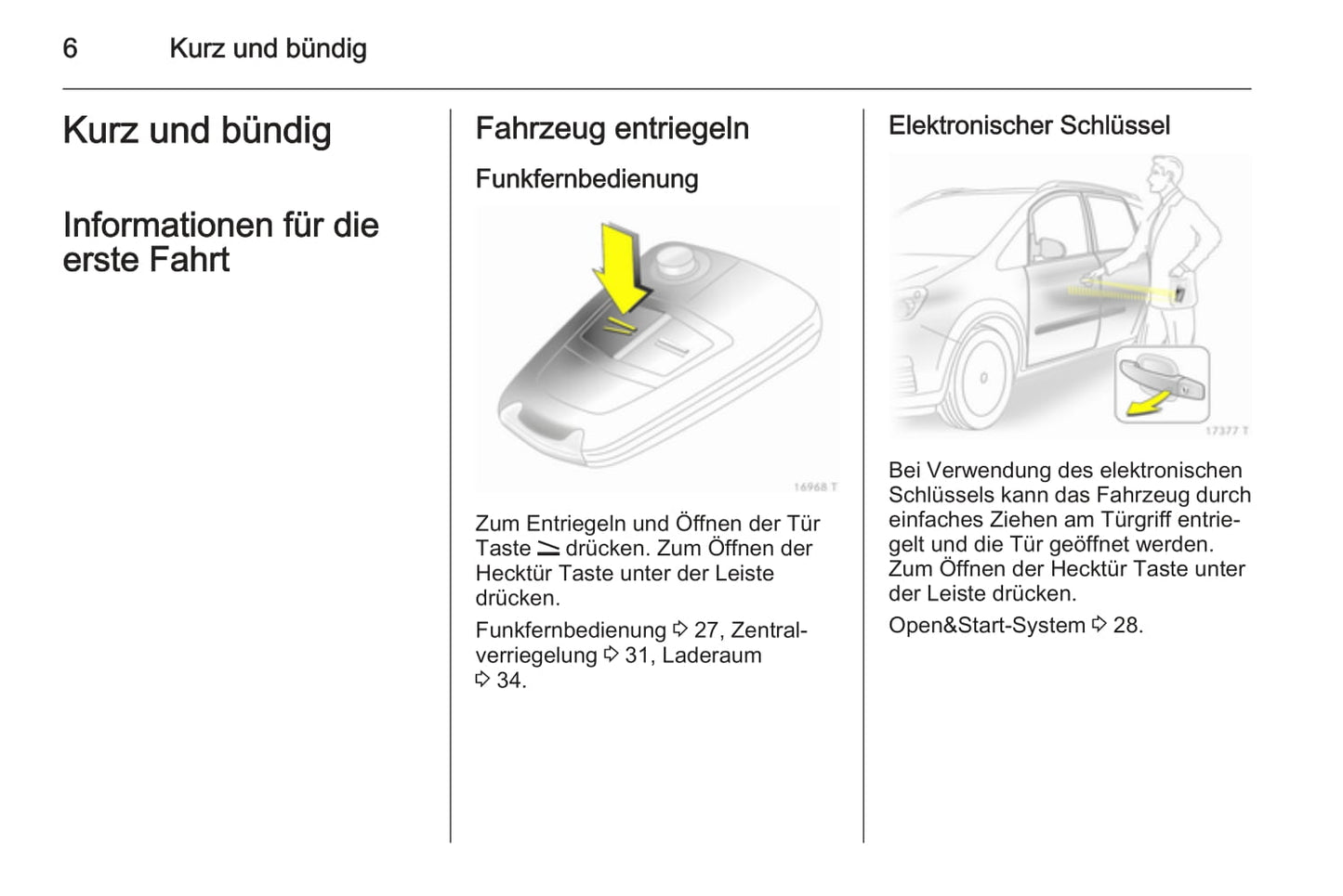 2013-2014 Opel Zafira Owner's Manual | German