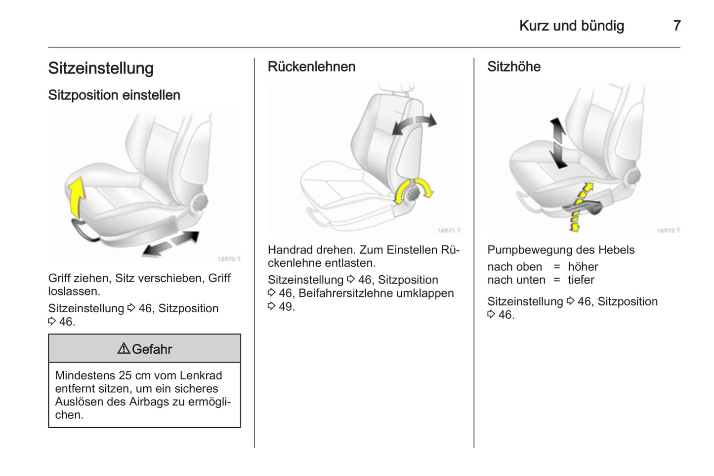2013-2014 Opel Zafira Owner's Manual | German