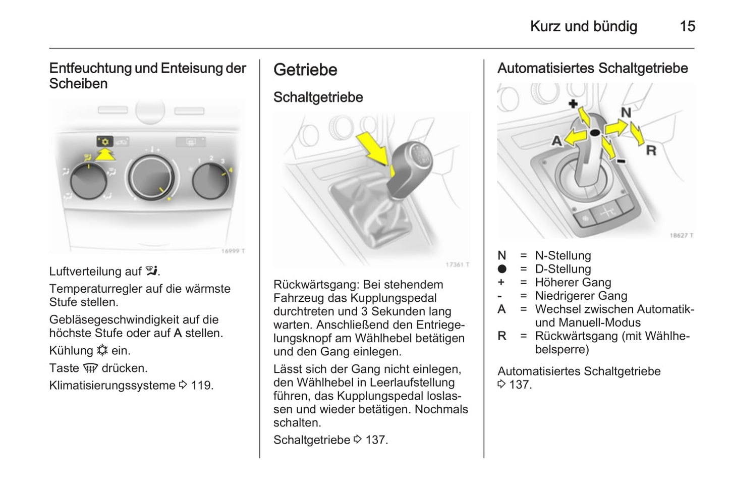 2013-2014 Opel Zafira Owner's Manual | German