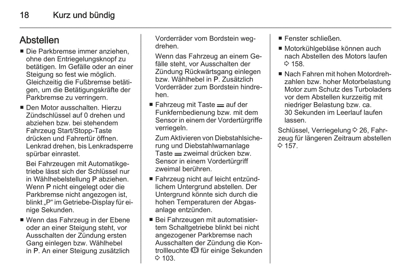 2013-2014 Opel Zafira Owner's Manual | German
