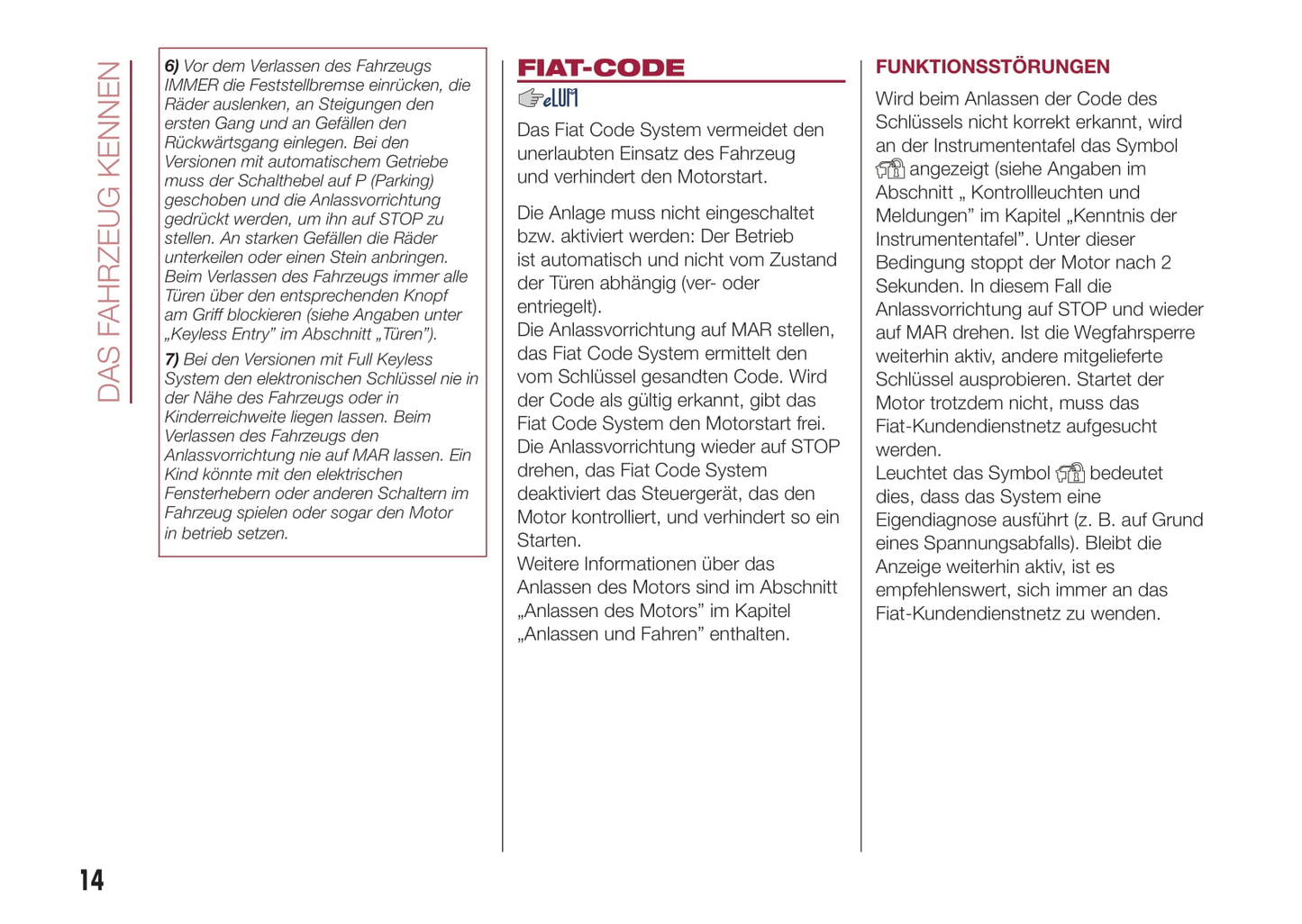 2016-2017 Fiat 500X Gebruikershandleiding | Duits