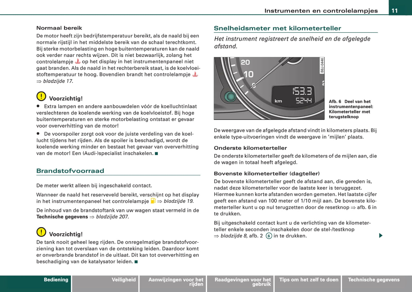 2006-2010 Audi TT Manuel du propriétaire | Néerlandais