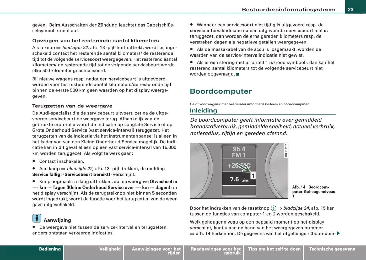 2006-2010 Audi TT Manuel du propriétaire | Néerlandais