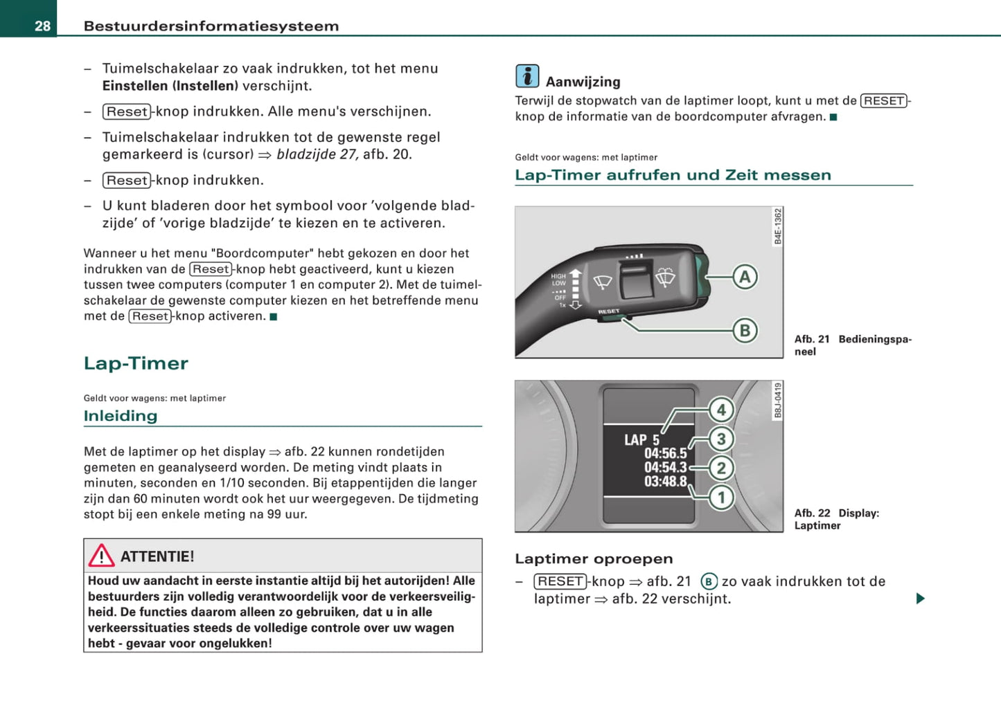 2006-2010 Audi TT Manuel du propriétaire | Néerlandais