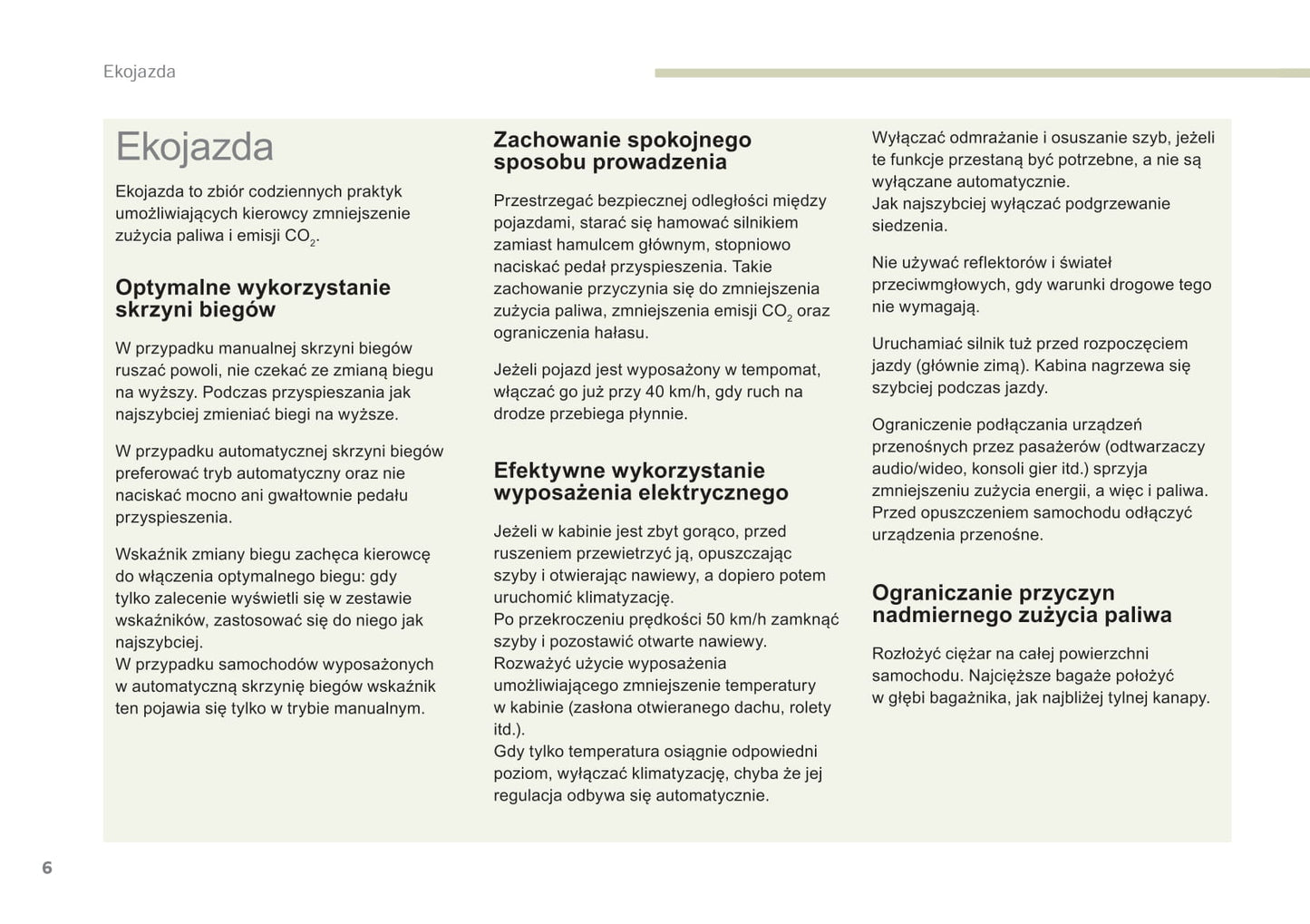 2018-2021 Citroën C4 SpaceTourer/Grand C4 SpaceTourer Owner's Manual | Polish