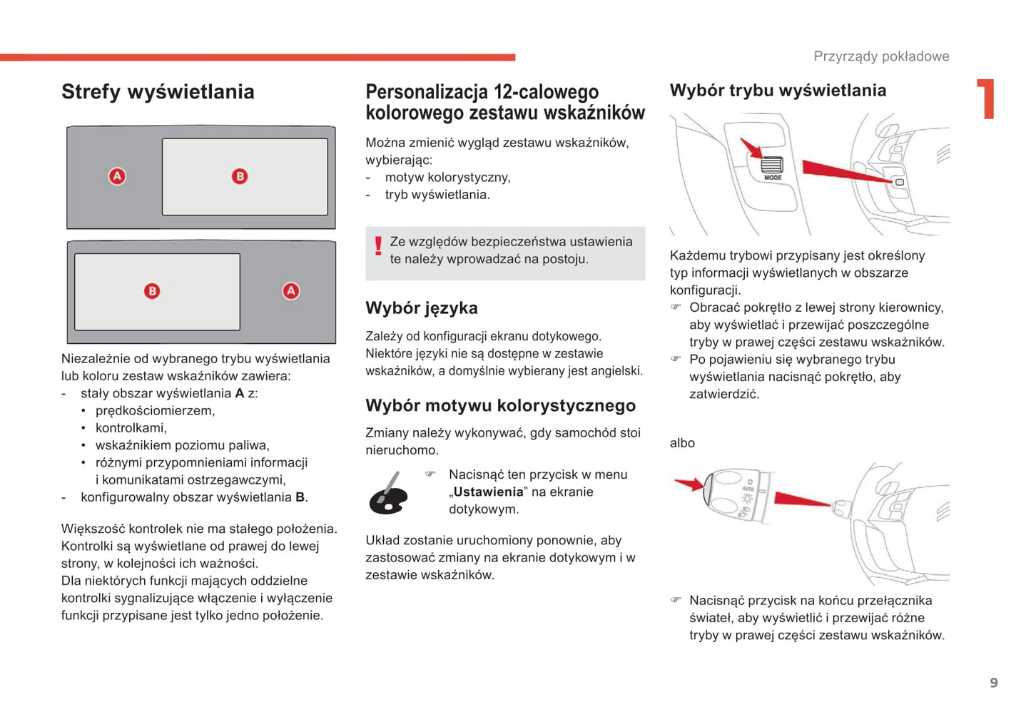 2018-2021 Citroën C4 SpaceTourer/Grand C4 SpaceTourer Owner's Manual | Polish