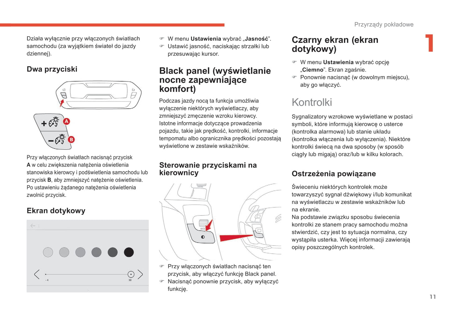 2018-2021 Citroën C4 SpaceTourer/Grand C4 SpaceTourer Owner's Manual | Polish