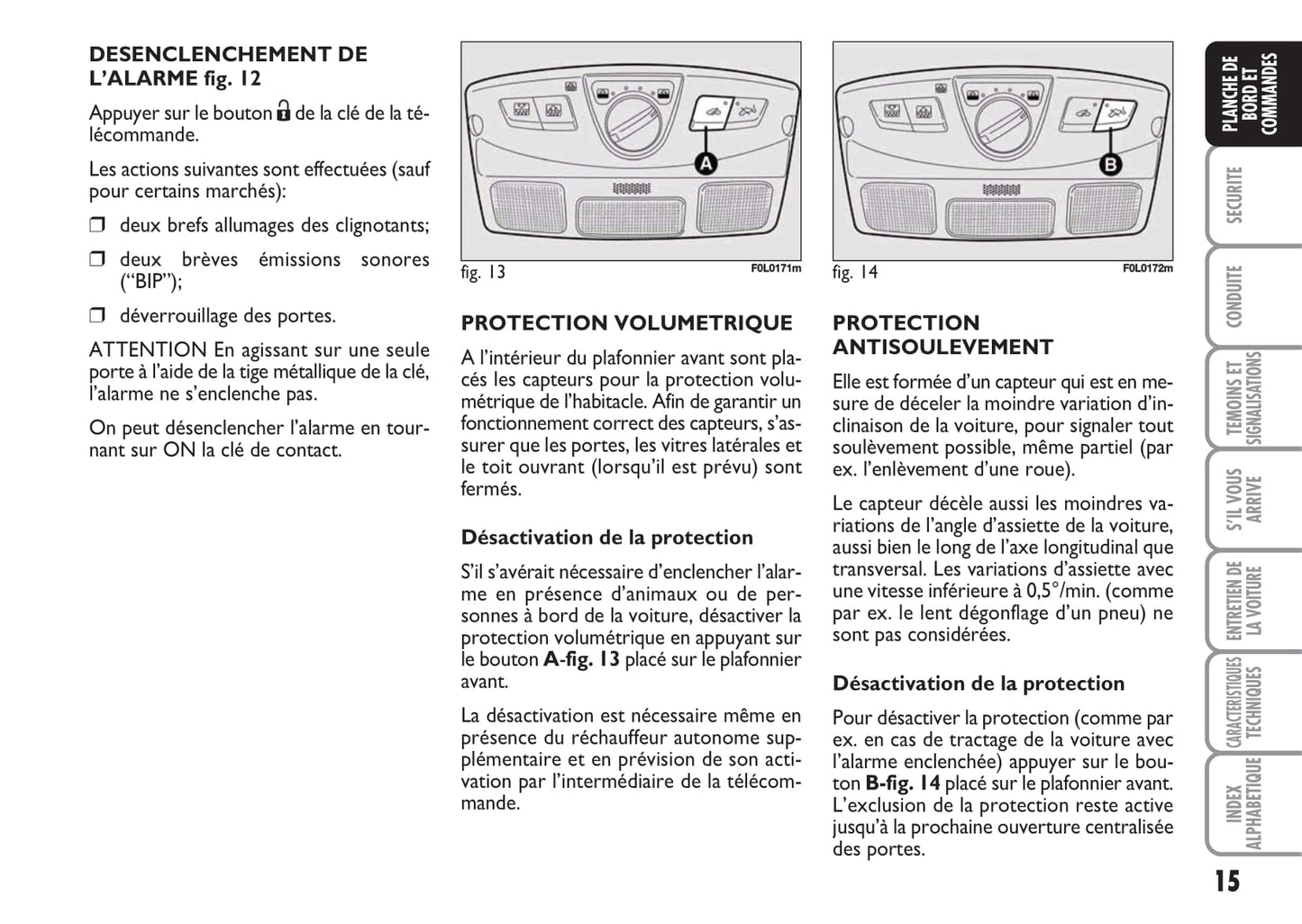 2009-2010 Fiat Croma Gebruikershandleiding | Frans