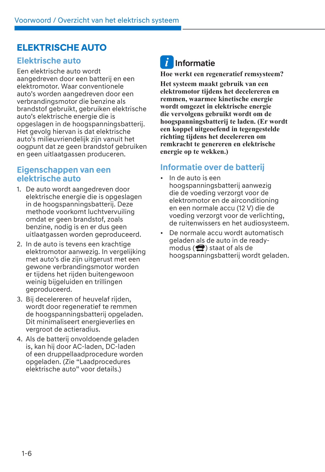 2021-2022 Hyundai Kona Electric Owner's Manual | Dutch