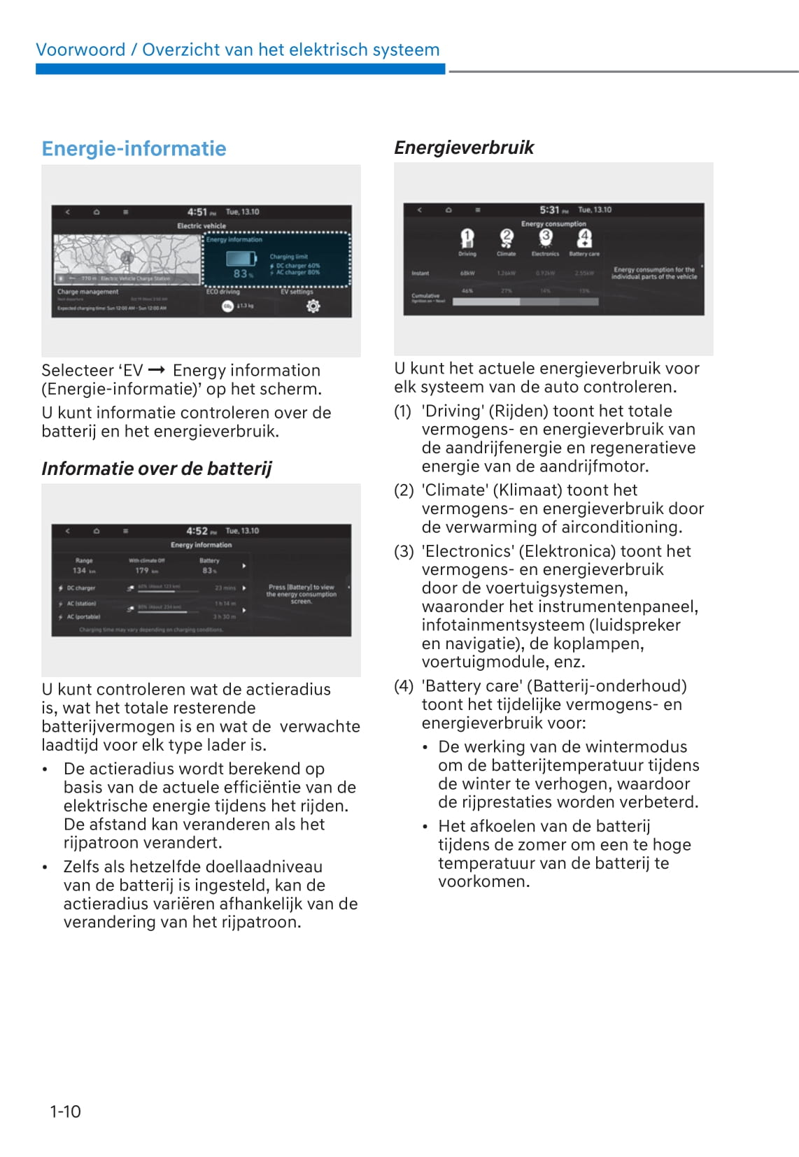 2021-2022 Hyundai Kona Electric Owner's Manual | Dutch