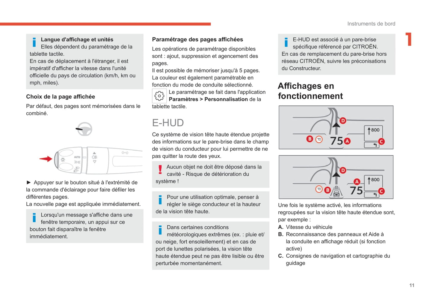 2022-2024 Citroën C5 X Owner's Manual | French