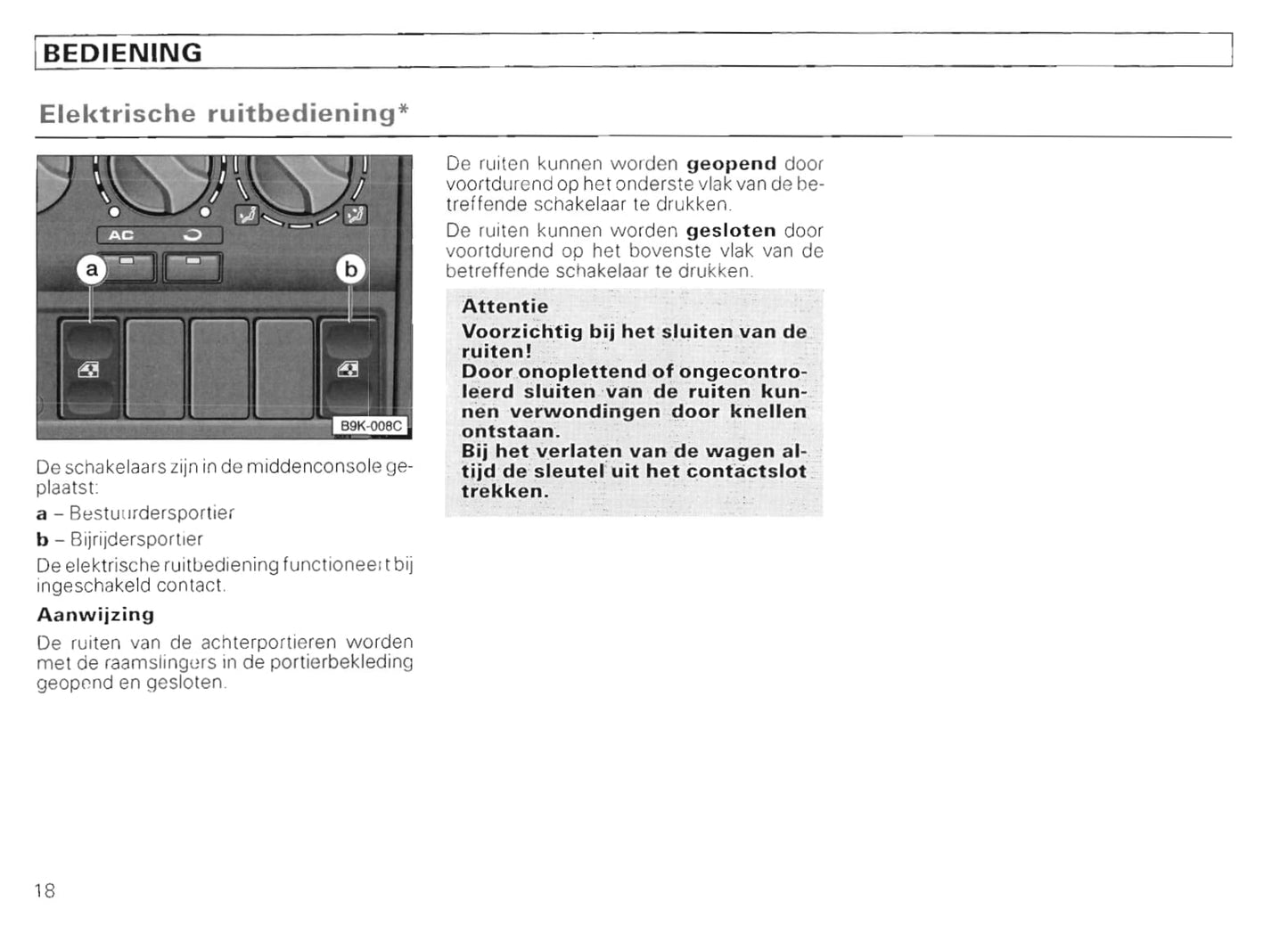 1994-1999 Volkswagen Polo/Variant Owner's Manual | Dutch